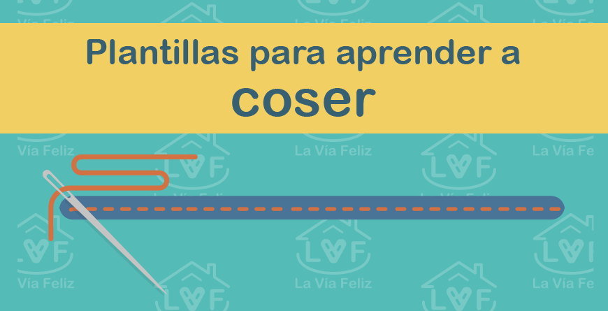 Descarga plantillas para aprender a coser