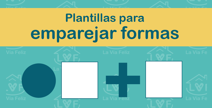 Plantillas para emparejar formas