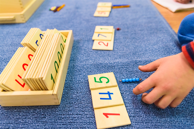 Matemáticas Montessori